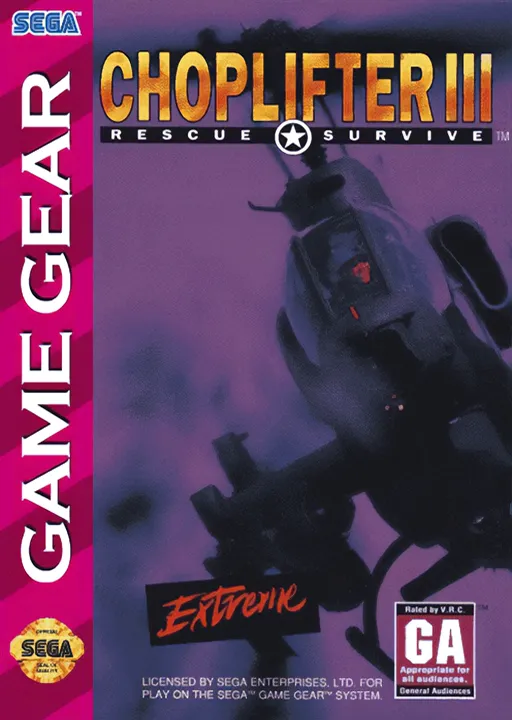Обложка игры Choplifter III